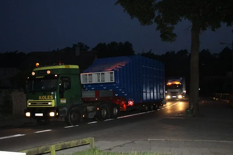 Pilotaż transportów ponadgabarytowy